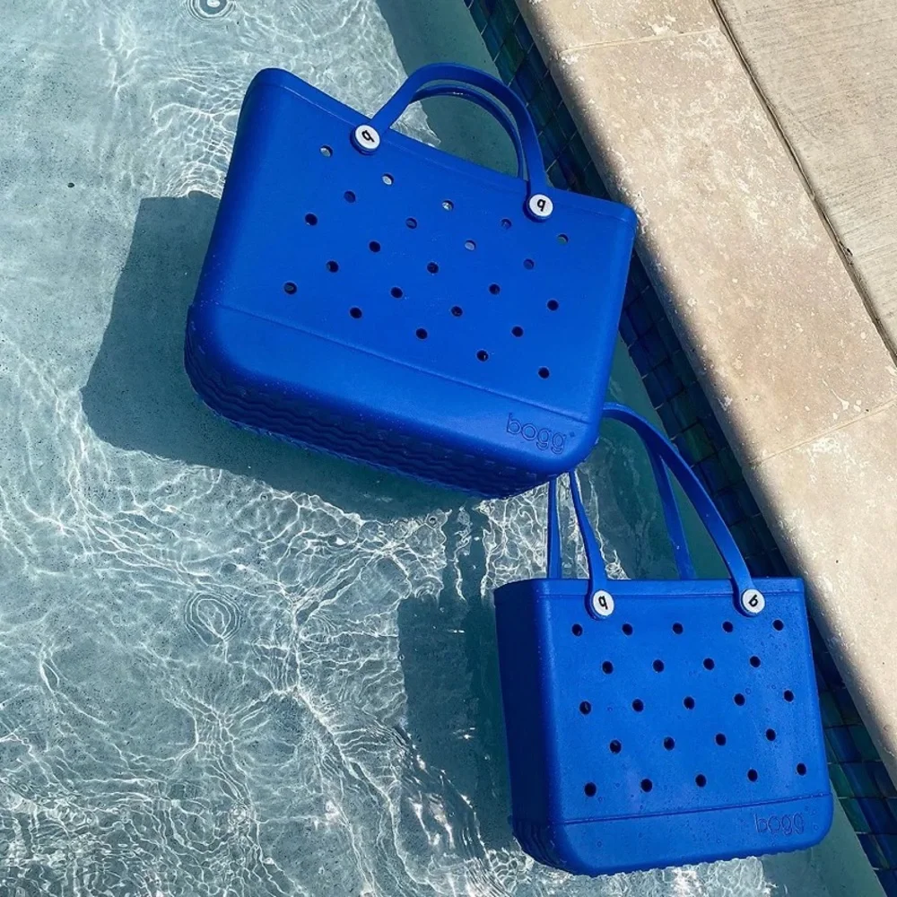Baby Small Bogg Bag Tote in Blue Eyed/Royal Blue. New Original tote. - Picture 3 of 12